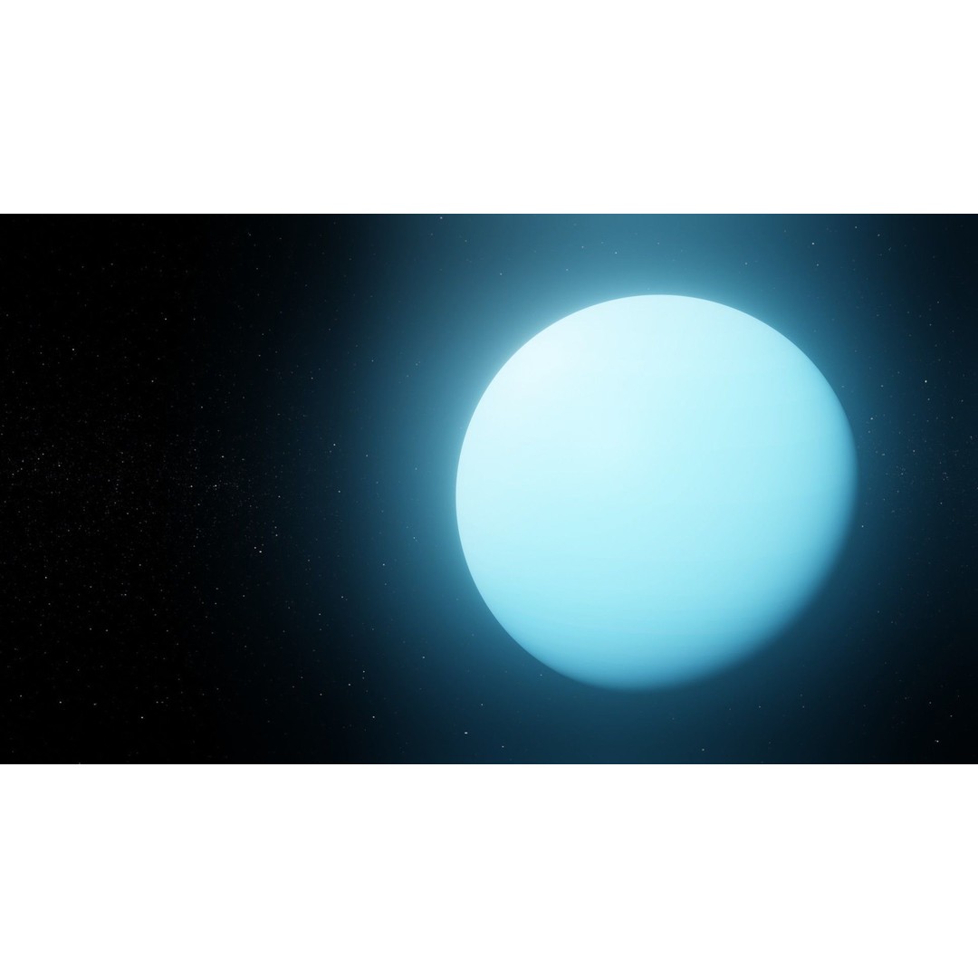 Uranus 3D Model – Photorealistic Low Poly Asset, FBX, Blender - View 6