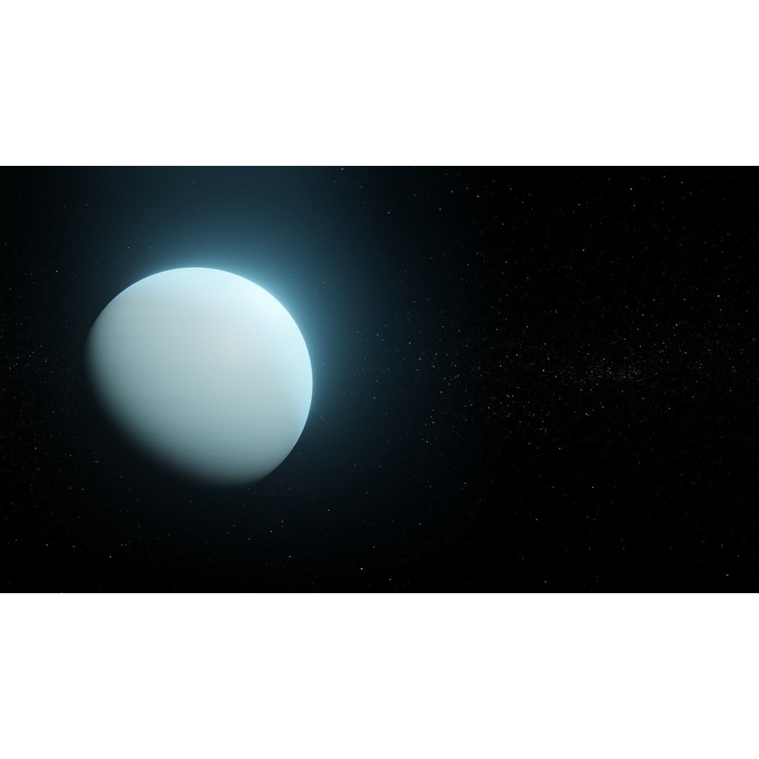 Uranus 3D Model – Photorealistic Low Poly Asset, FBX, Blender - View 7