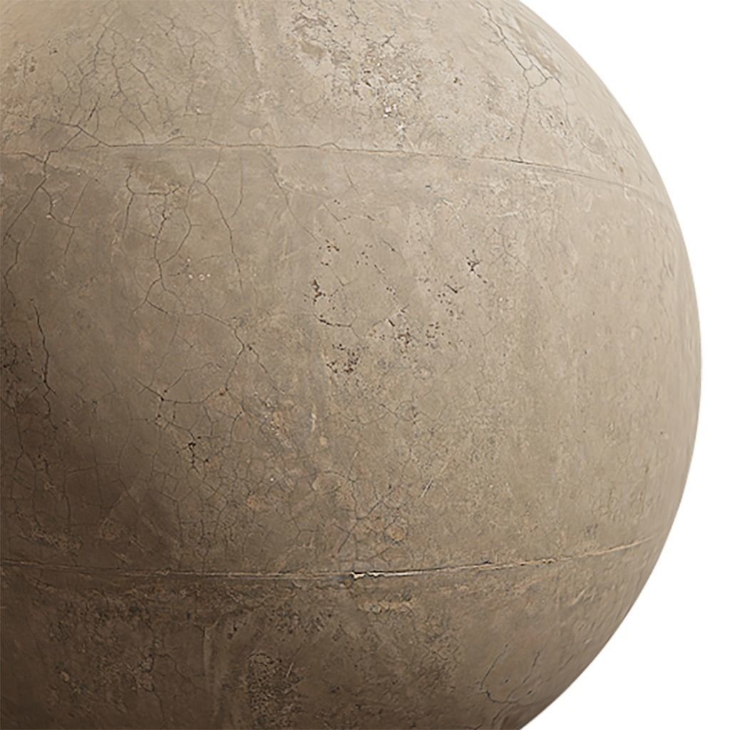 Concrete Seamless Texture 3D Model – 2K PBR Textures, EXR & JPG Formats