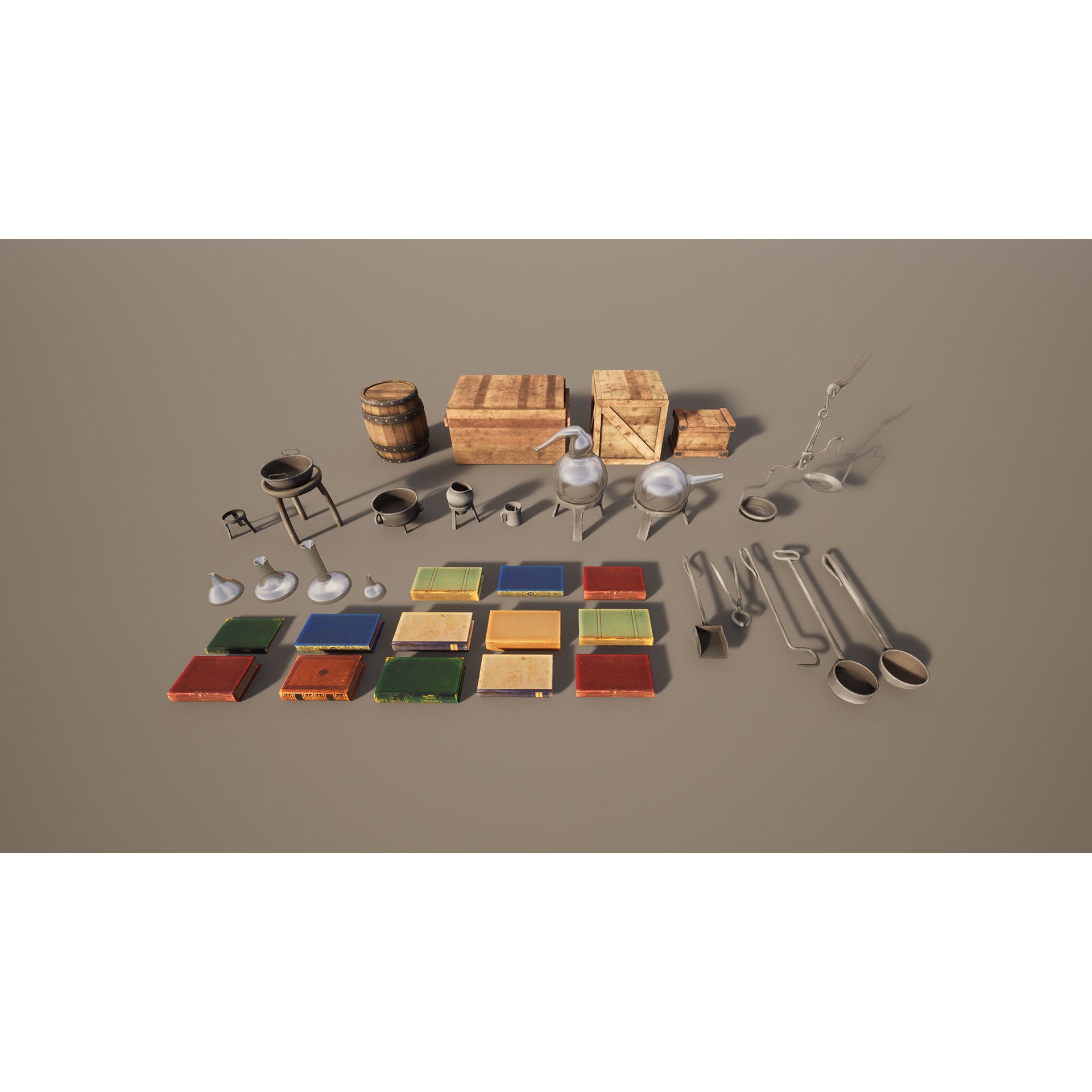 Torture Room - Low-Poly Game-Ready 3D Model - View 16