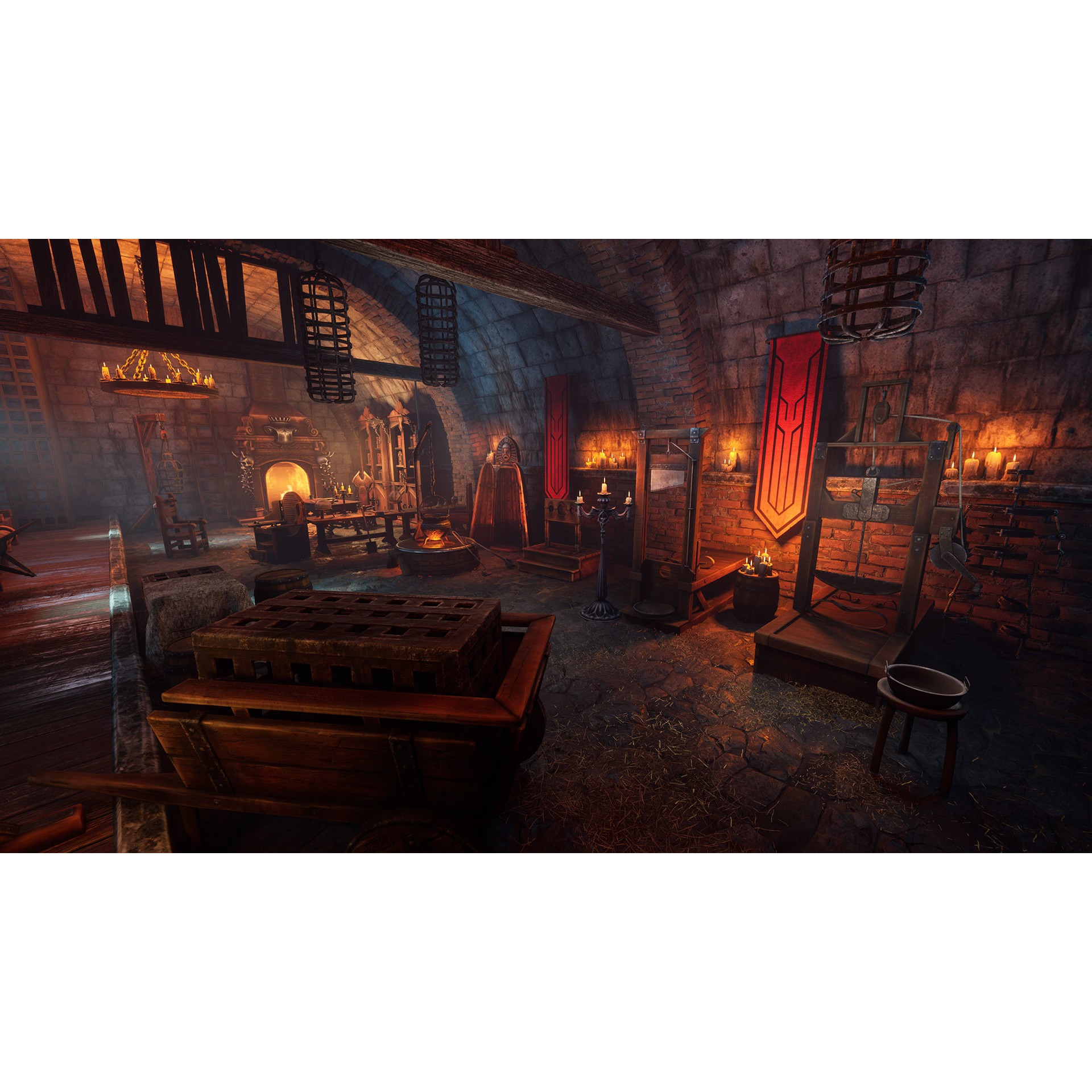 Torture Room - Low-Poly Game-Ready 3D Model - View 3