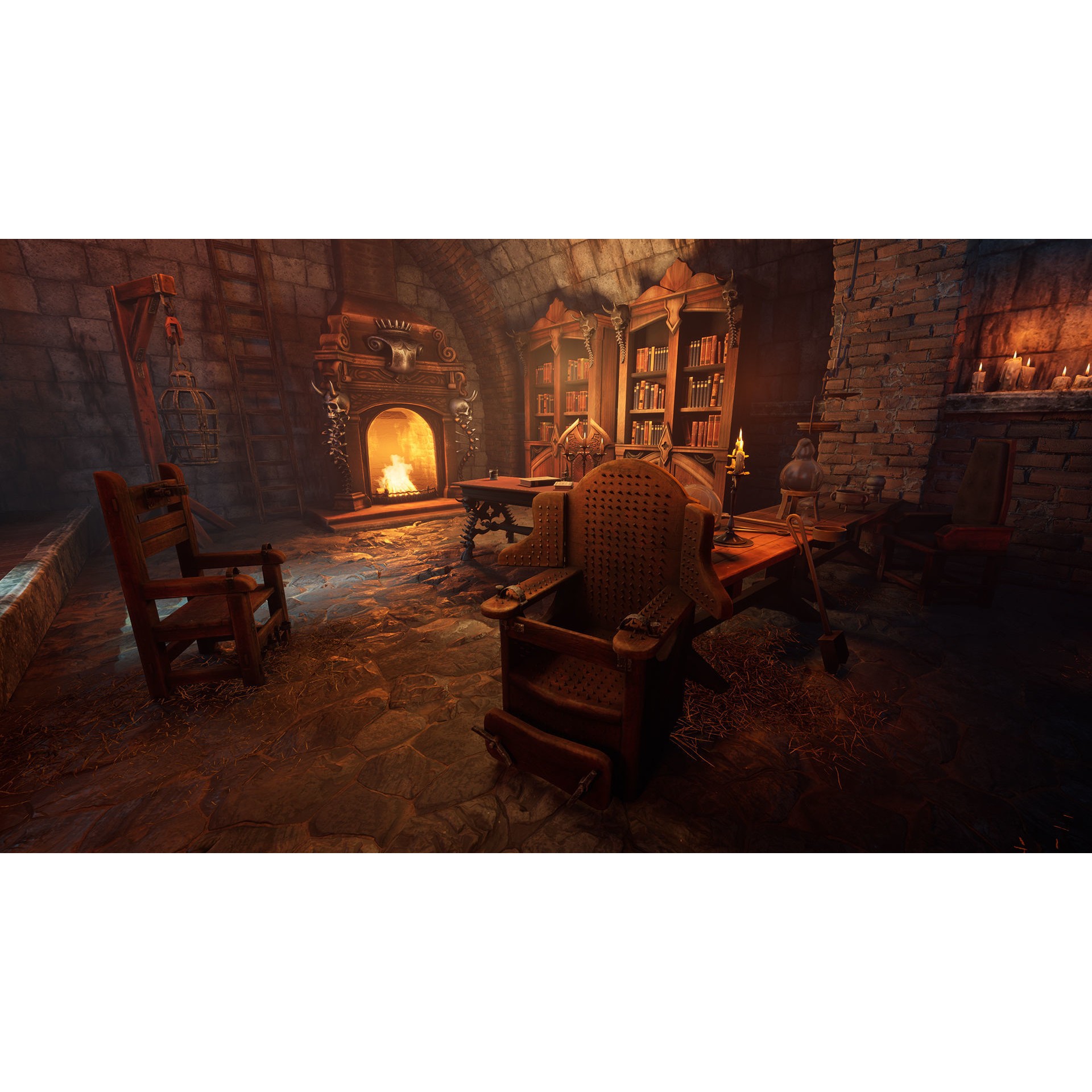 Torture Room - Low-Poly Game-Ready 3D Model - View 6