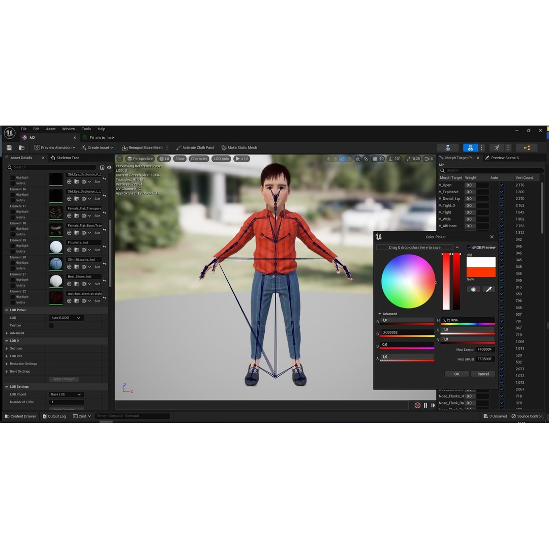 Classic Toon Guy 3D Model – Cartoon Male, Rigged Low-Poly Asset, FBX - View 29