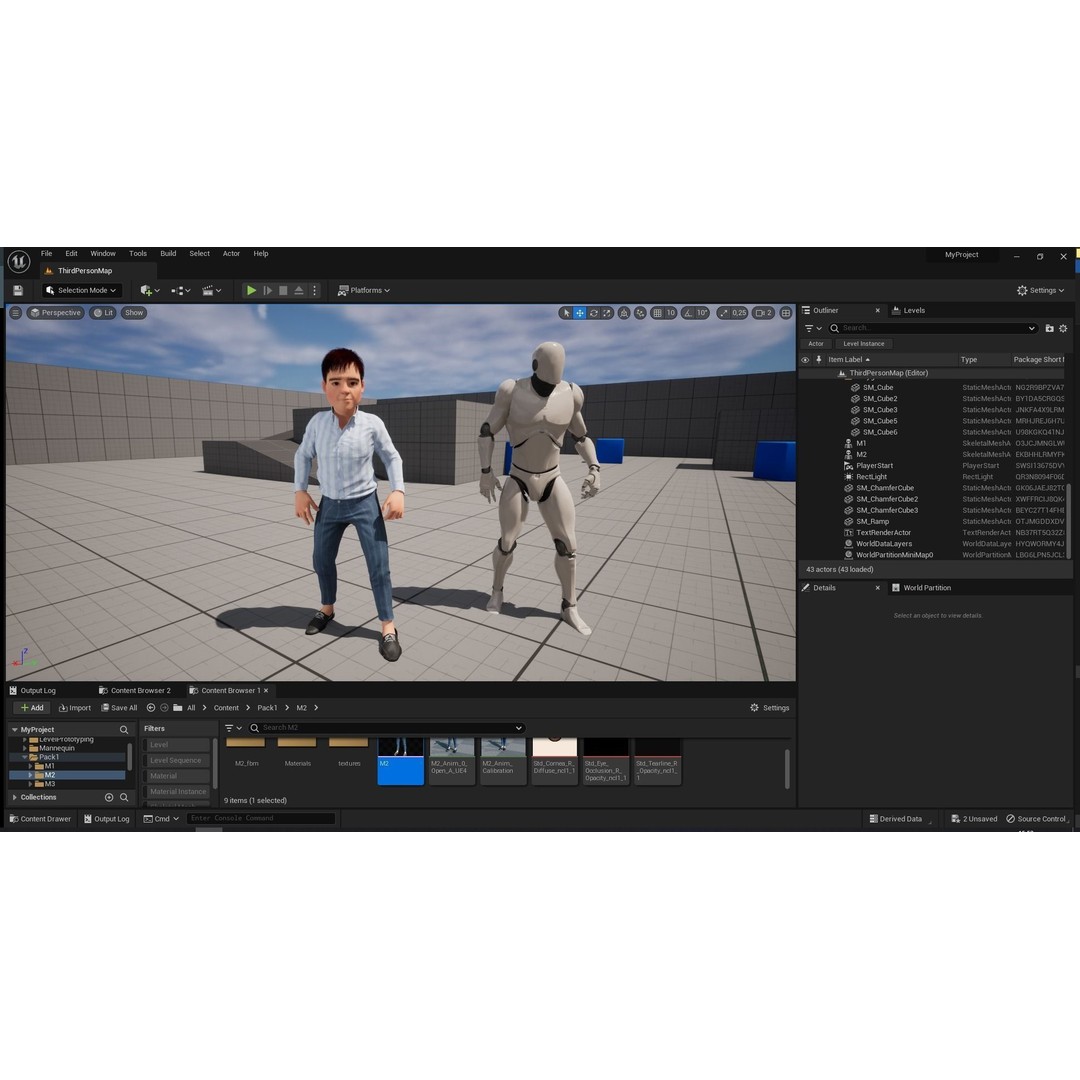 Classic Toon Guy 3D Model – Cartoon Male, Rigged Low-Poly Asset, FBX - View 30
