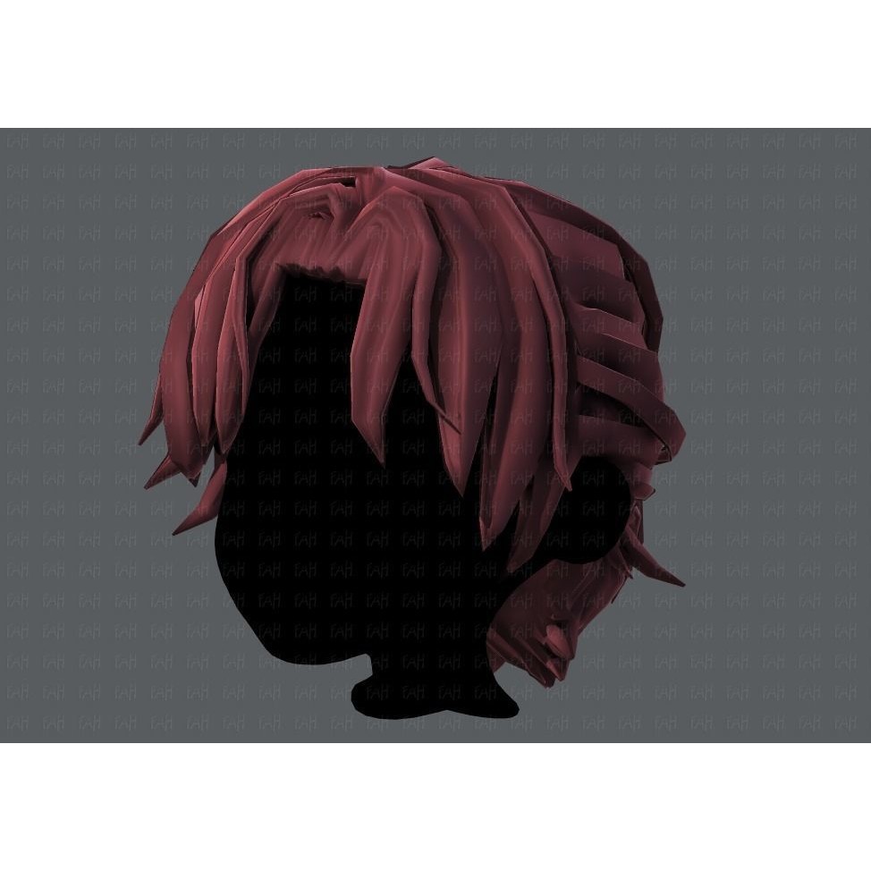 Boy Hair 3D Model – Low Poly Cartoon Hairstyle, FBX, Game Asset - View 26