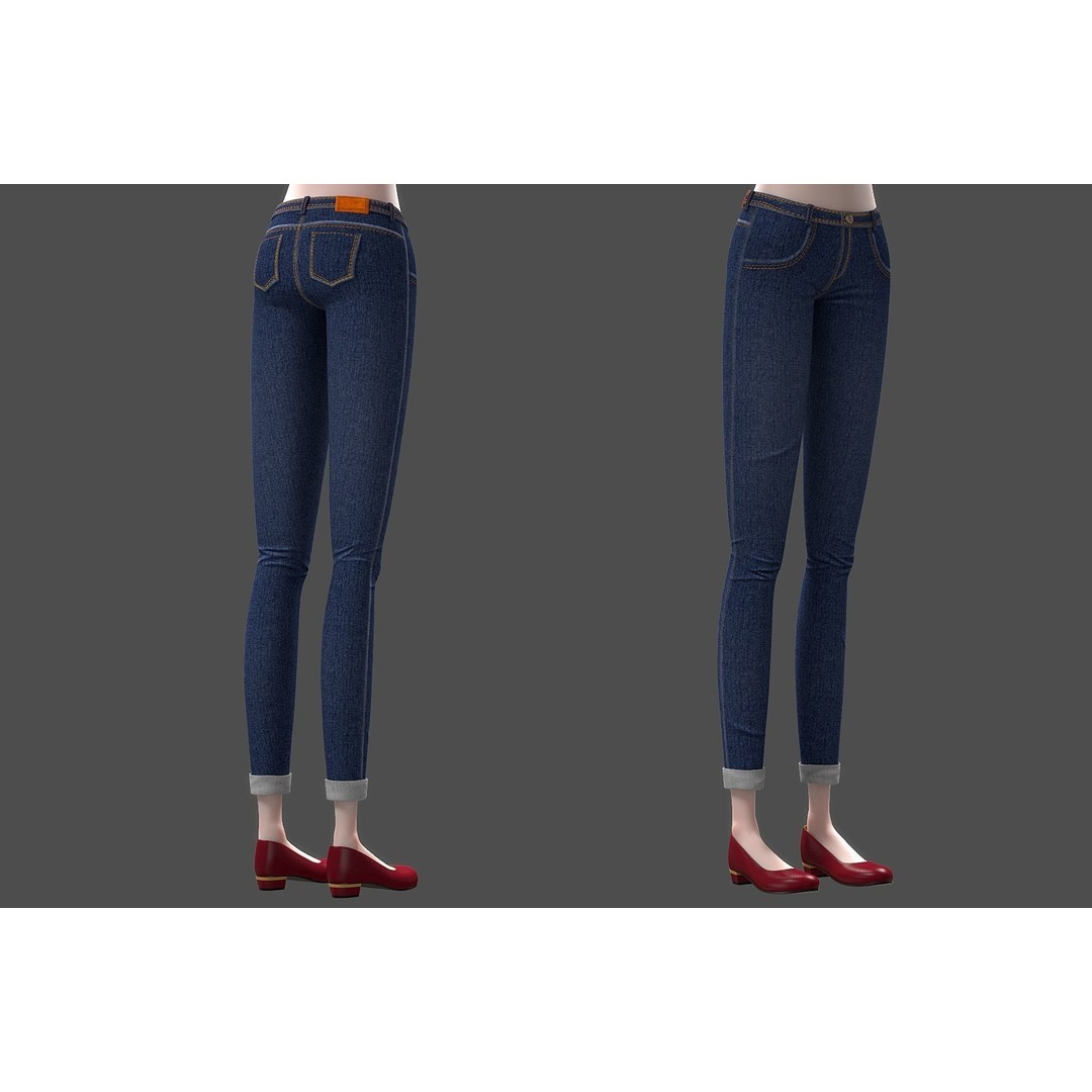 Cartoon Family Rigged 3D Model – High-Quality Characters for Animation - View 14