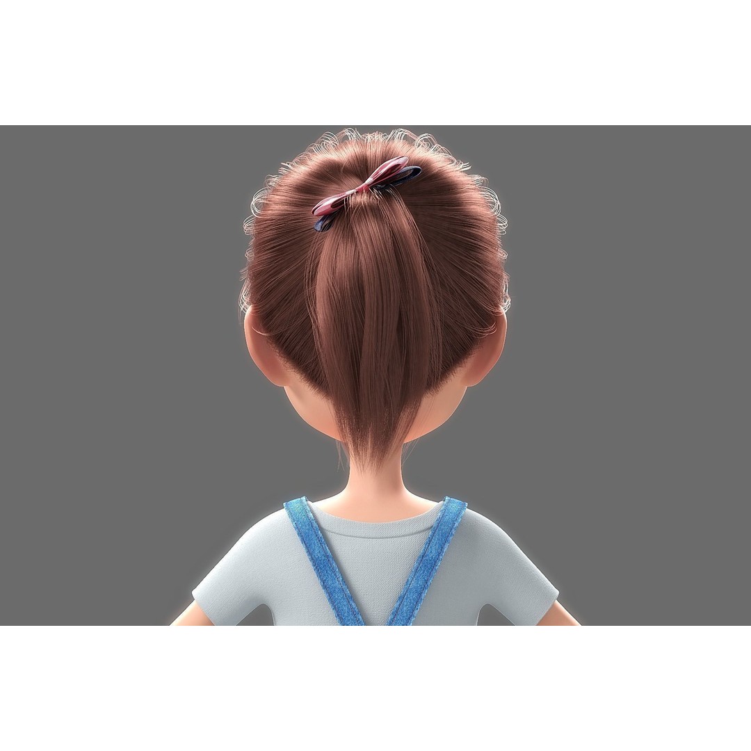 Cartoon Family Rigged 3D Model – High-Quality Characters for Animation - View 49