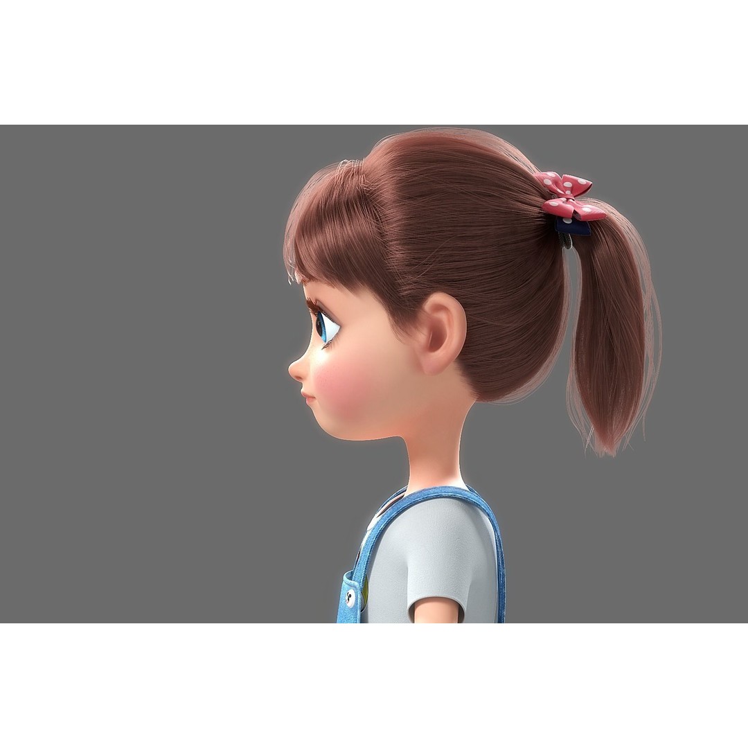 Cartoon Family Rigged 3D Model – High-Quality Characters for Animation - View 51