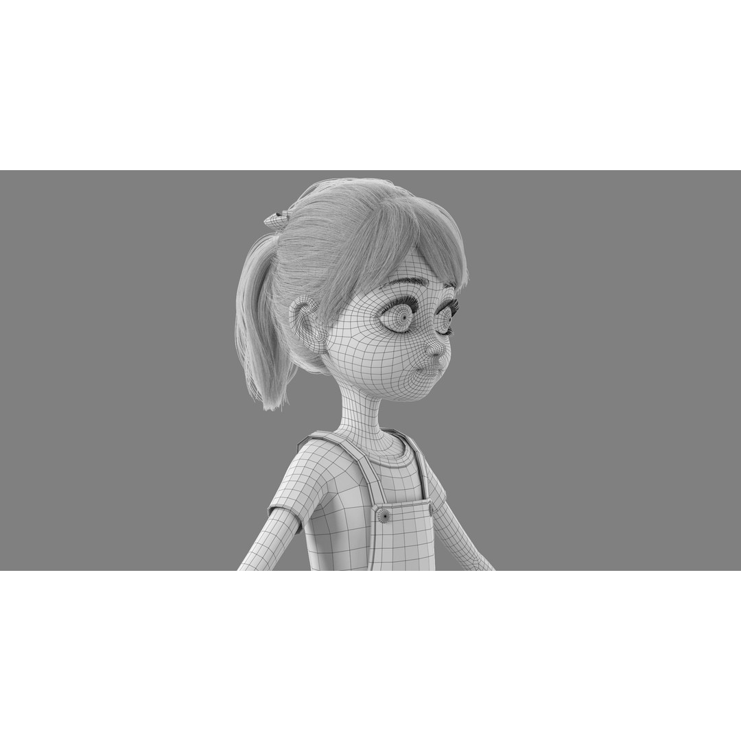 Cartoon Family Rigged 3D Model – High-Quality Characters for Animation - View 55