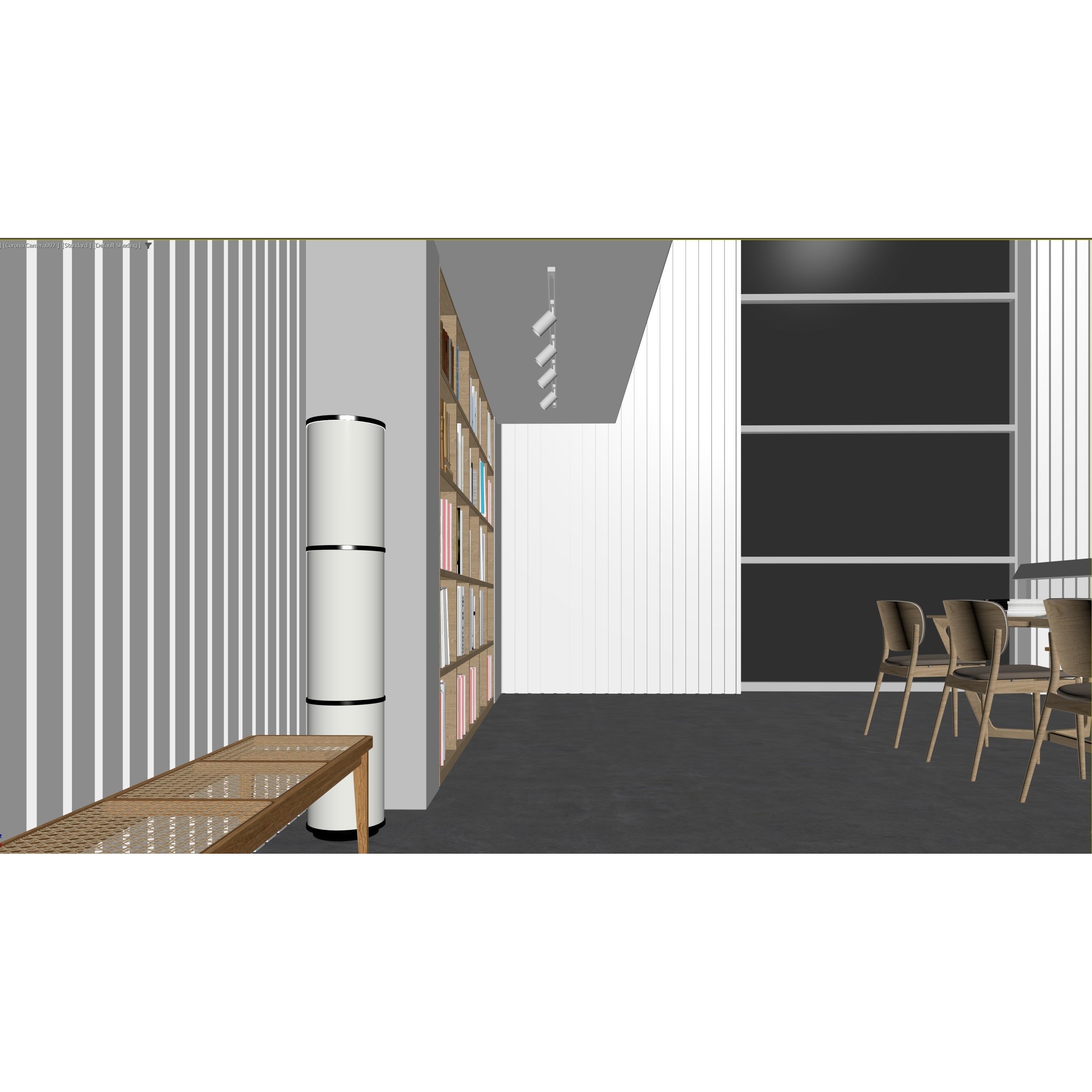 ProVis3D 030 - Modern Library 3D Model - View 12