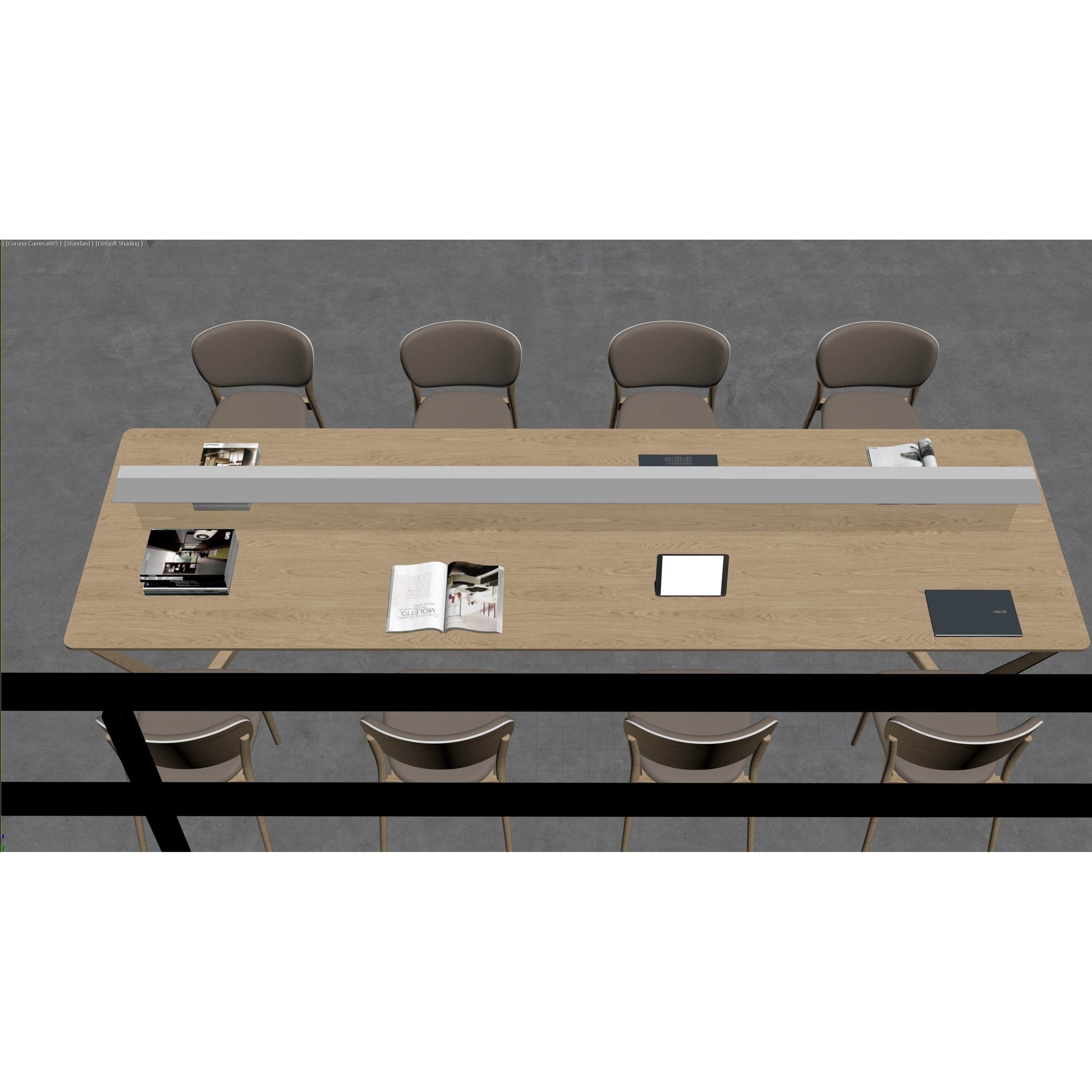 ProVis3D 030 - Modern Library 3D Model - View 13