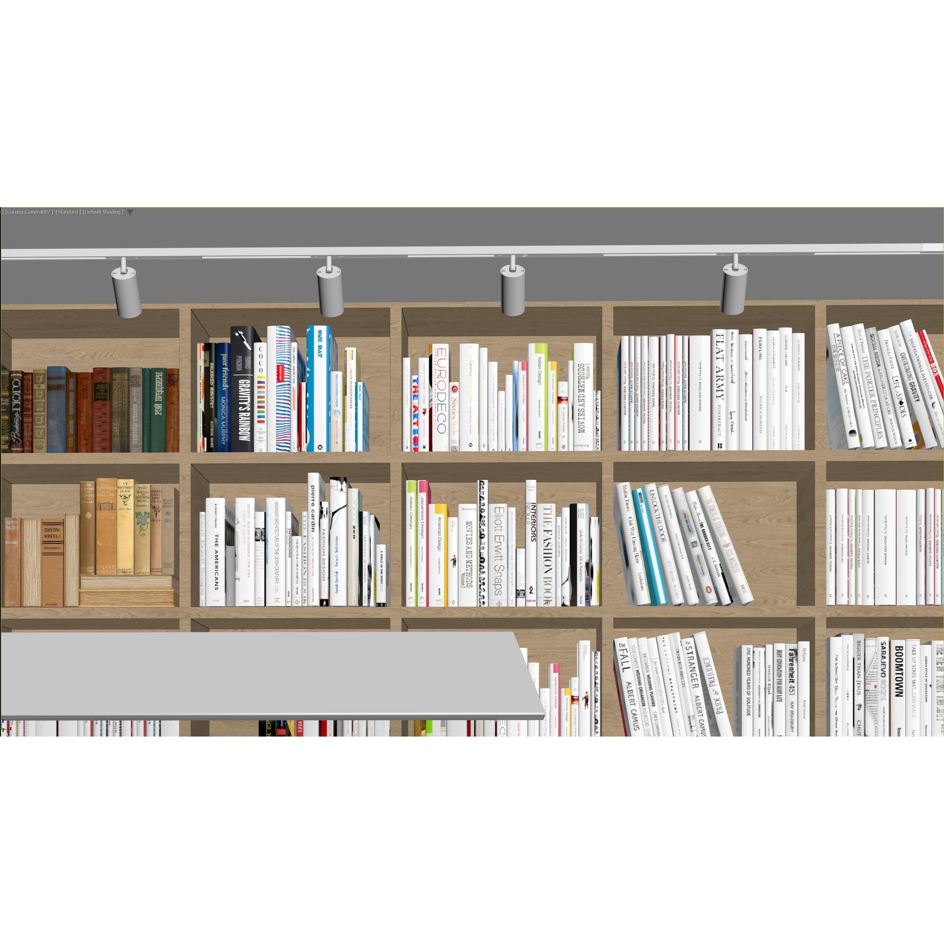 ProVis3D 030 - Modern Library 3D Model - View 20