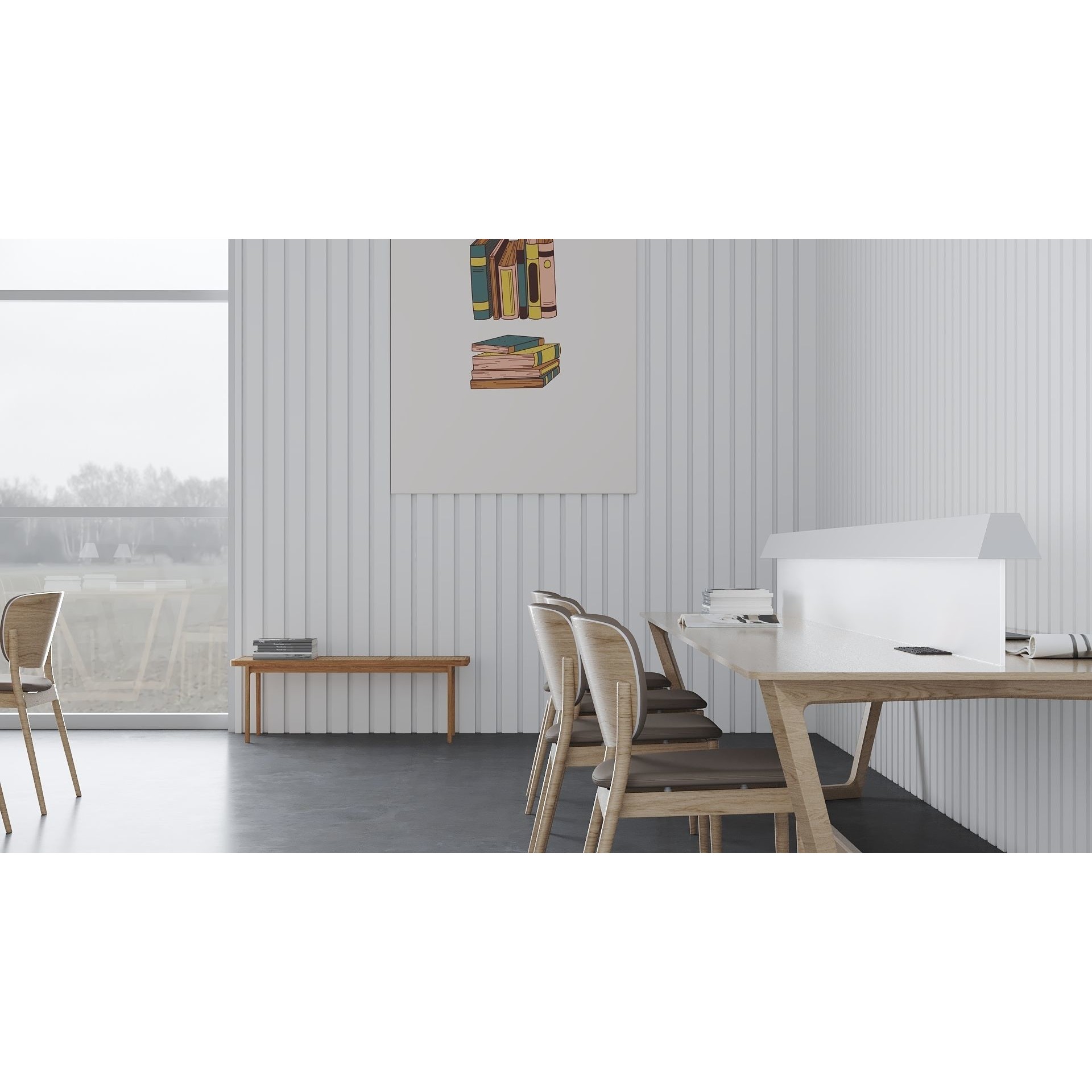 ProVis3D 030 - Modern Library 3D Model - View 5
