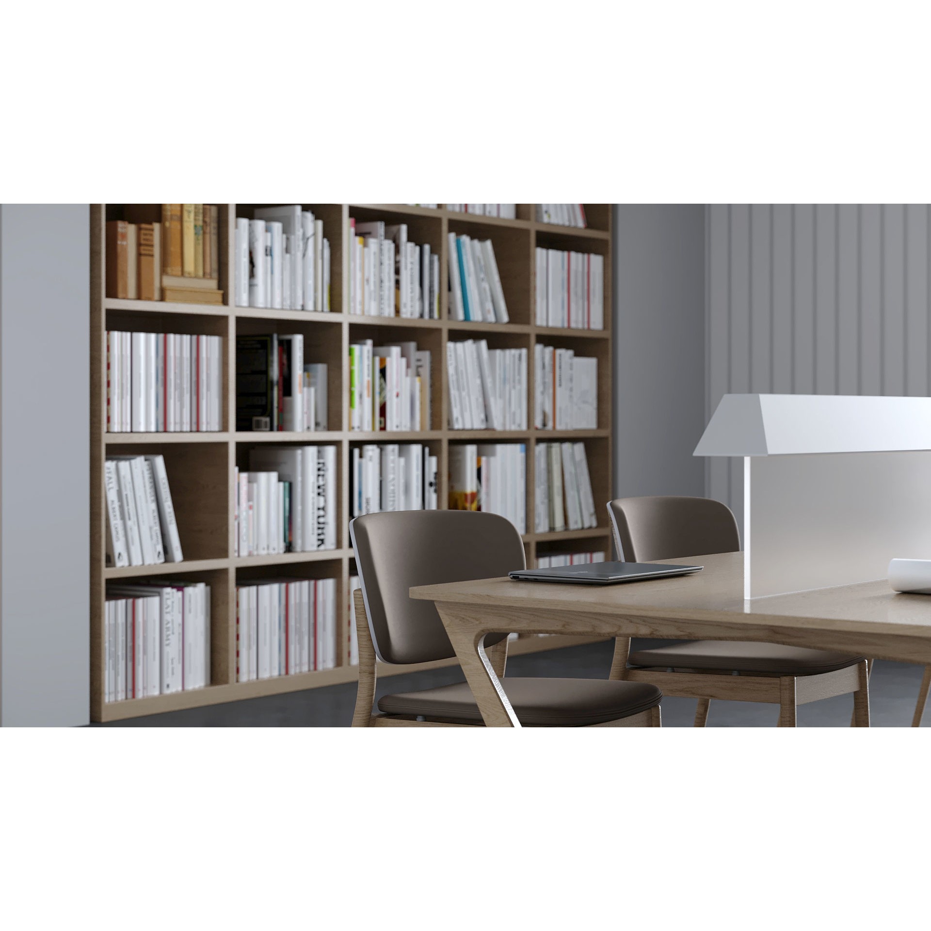 ProVis3D 030 - Modern Library 3D Model - View 7
