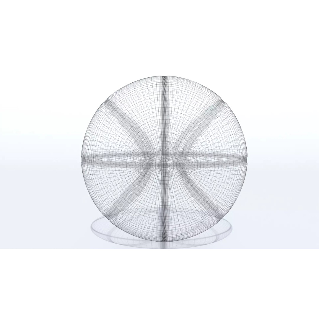 Wilson Golden State Warriors Basketball 3D Model – PBR Textured, Game Ready Formats - View 18