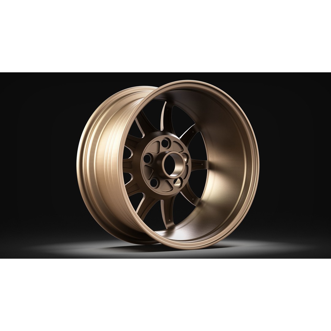 Wedssport TC105-X 3D Model – Flow Forged Vehicle Part, FBX, OBJ - View 11