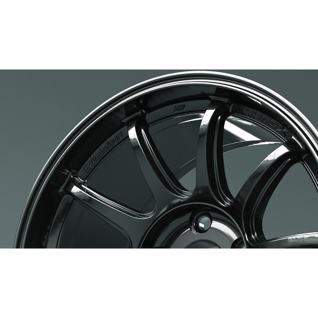 Wedssport TC105-X 3D Model – Flow Forged Vehicle Part, FBX, OBJ - View 5