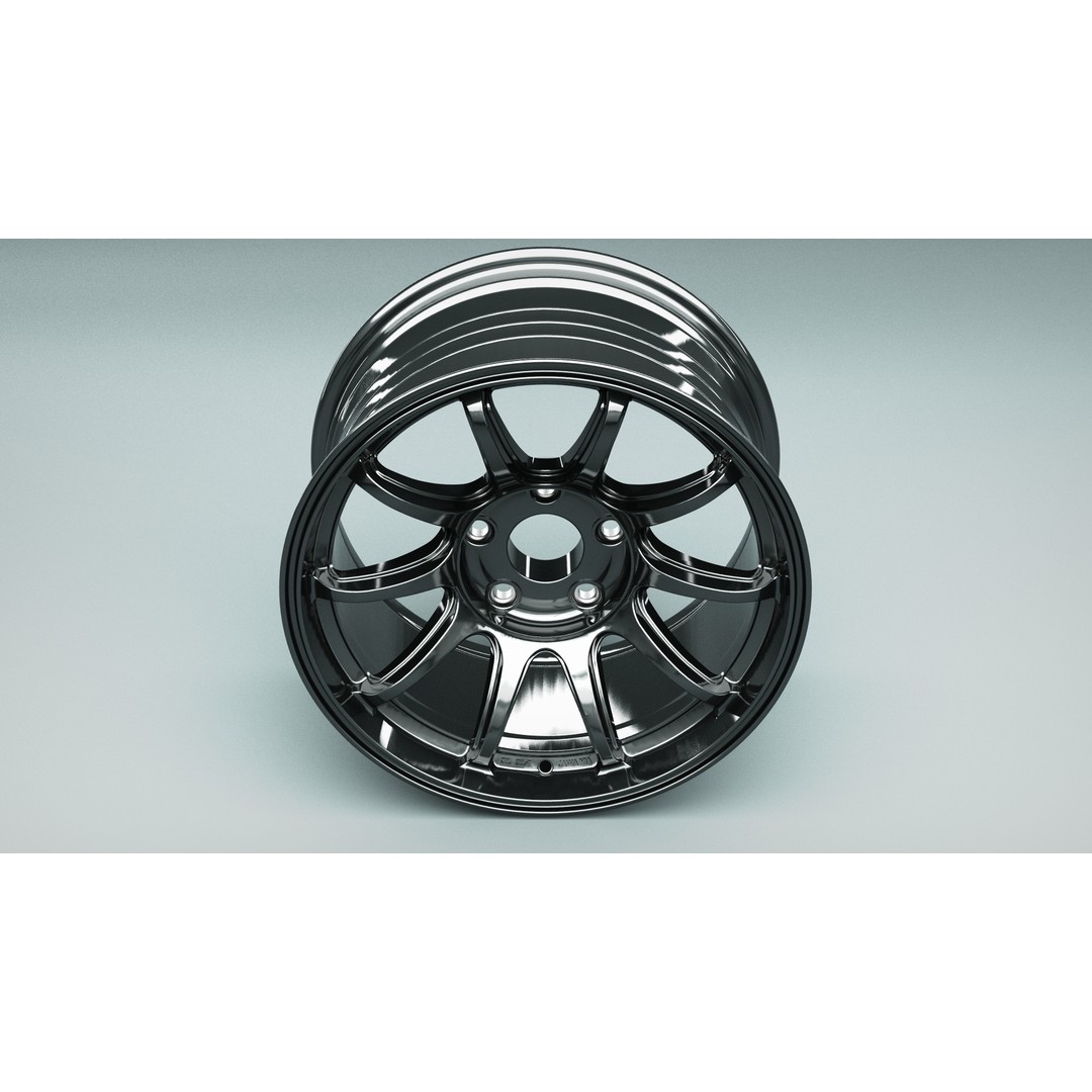 Wedssport TC105-X 3D Model – Flow Forged Vehicle Part, FBX, OBJ - View 7