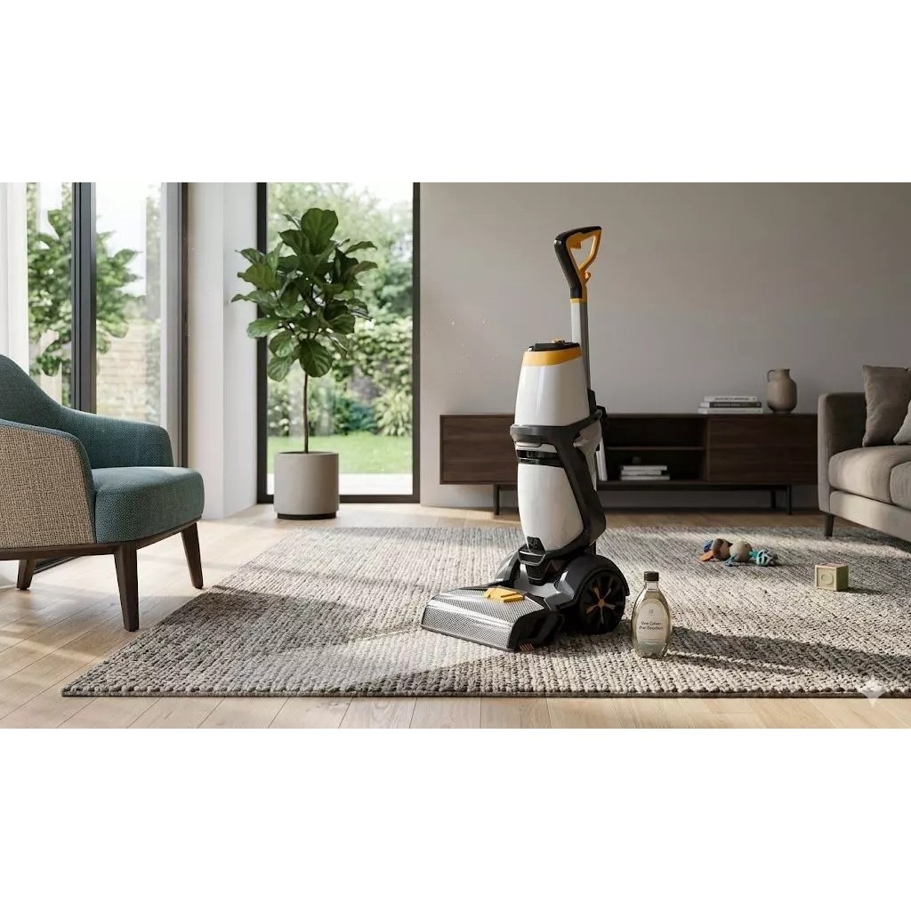 Realistic Upright Vacuum Cleaner - Game-Ready 3D Model - View 2