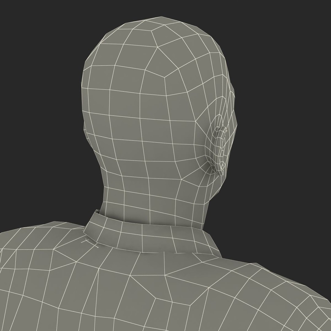 Hockey Player 3D Model – High Quality Rigged Character, FBX, OBJ - View 67