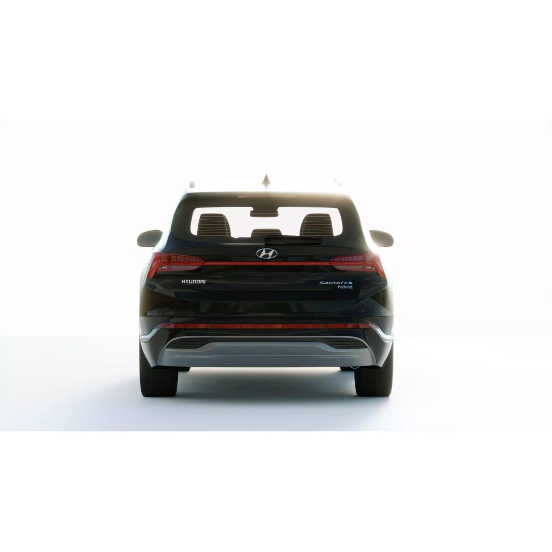 Hyundai Santafe 2021 3D Model – High Poly SUV with Interior Features - View 10