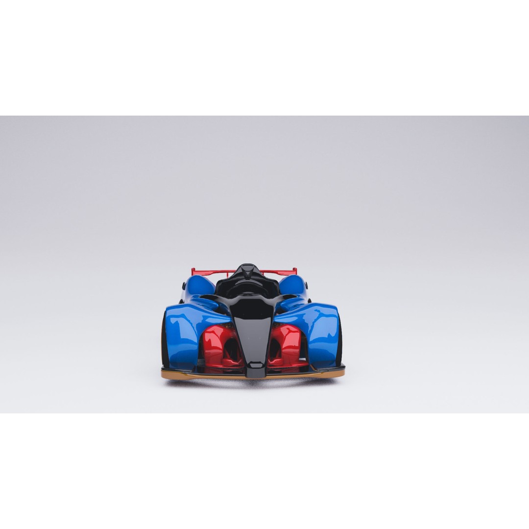 Concept Sport Car 3D Model – Blue Carbon Racing Asset, FBX - View 12