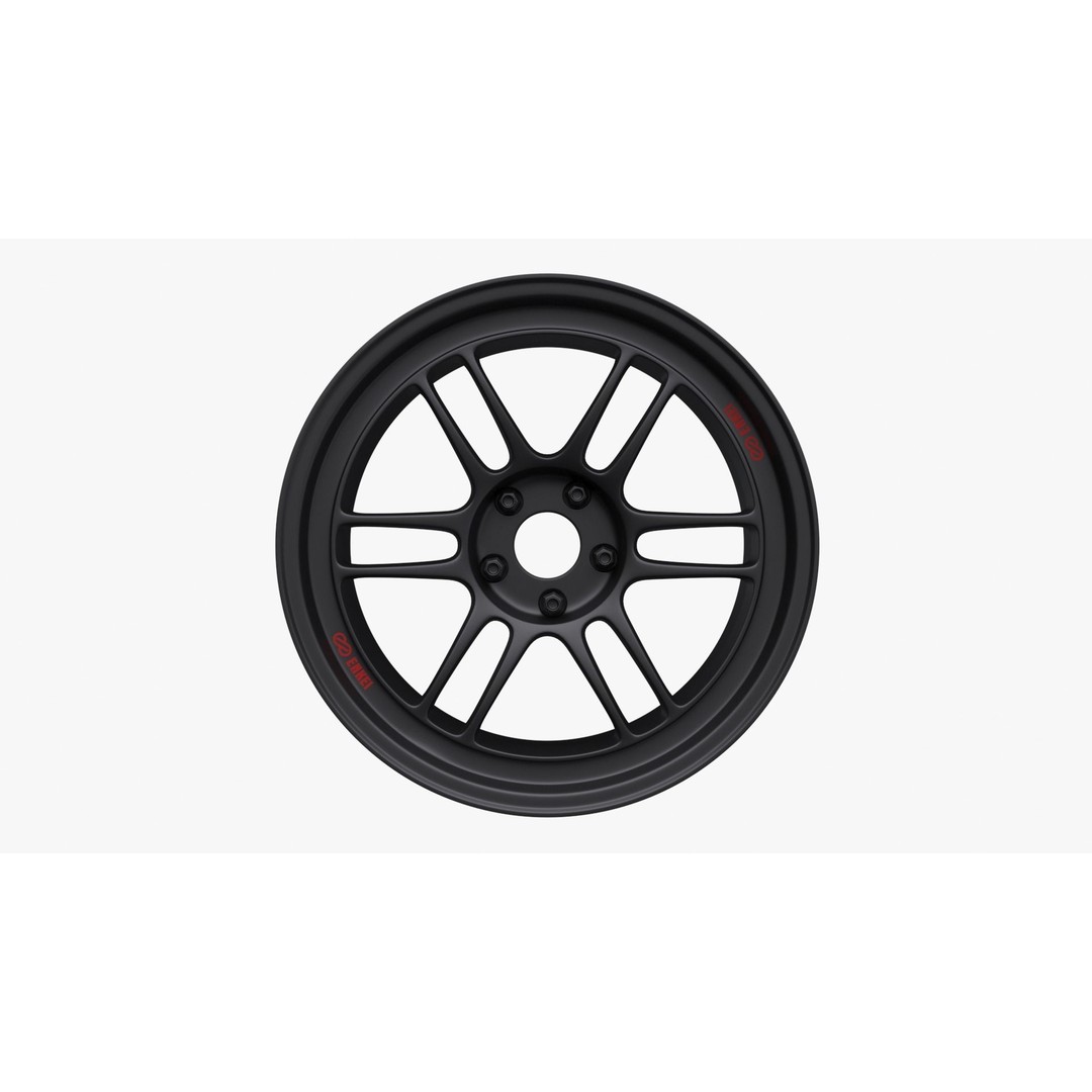 Enkei RPF1 Wheel Rim 3D Model – High Poly Vehicle Part, FBX, OBJ - View 12