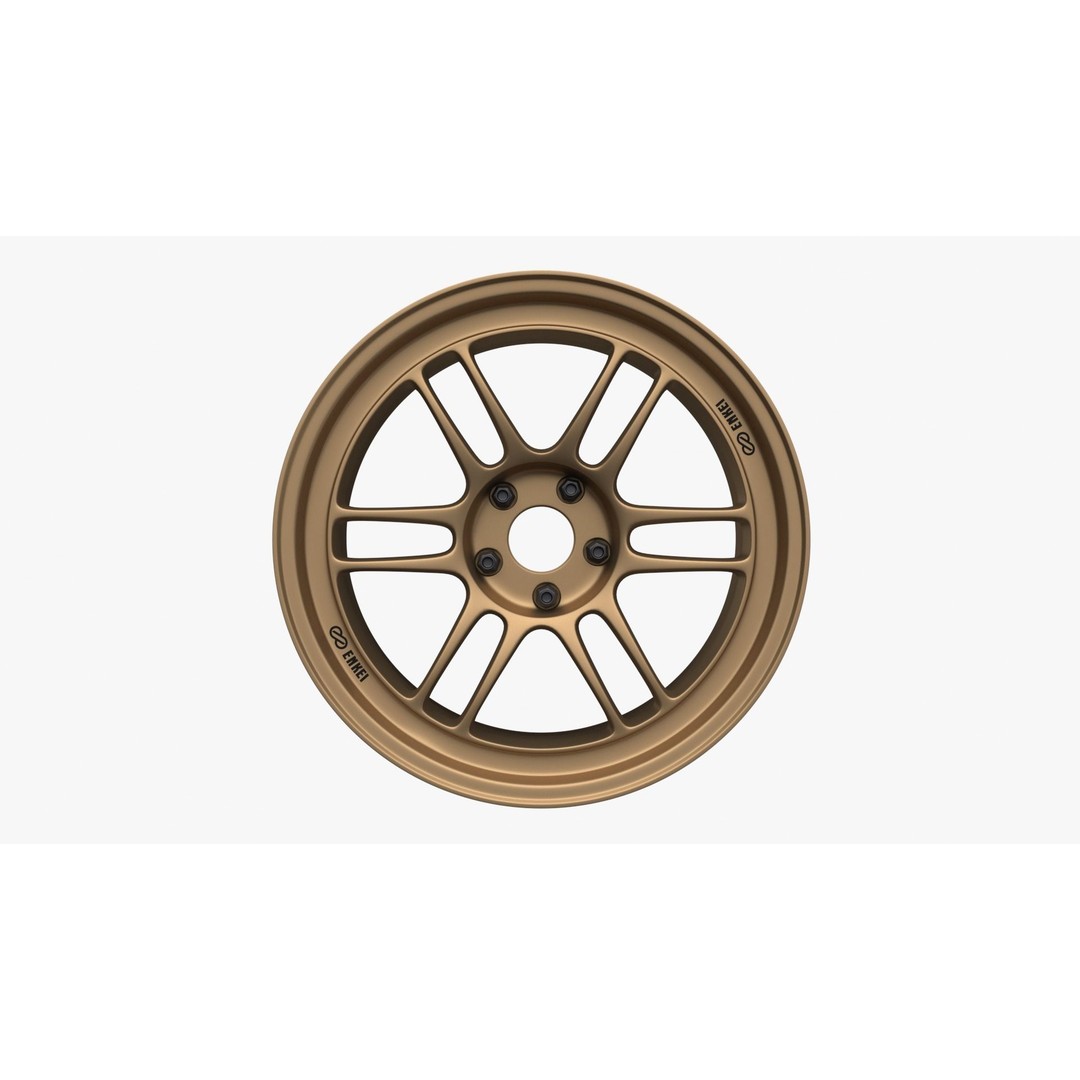Enkei RPF1 Wheel Rim 3D Model – High Poly Vehicle Part, FBX, OBJ - View 7
