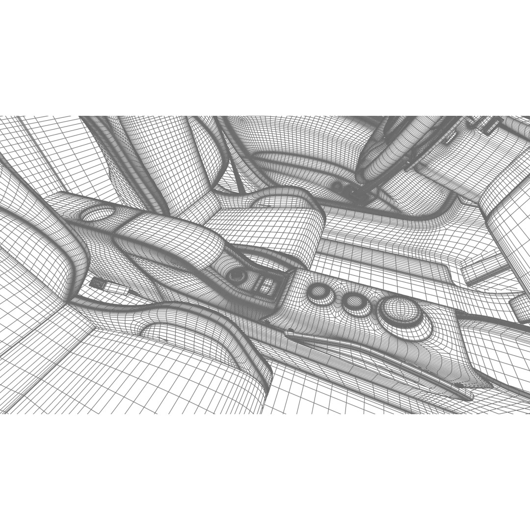 Maserati MC20 3D Model – High Poly Rigged Supercar, FBX, OBJ, Blender