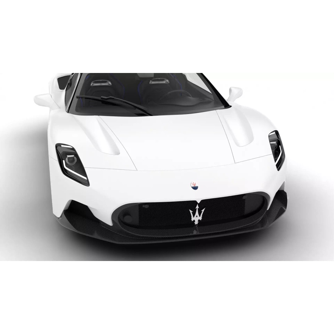 Maserati MC20 3D Model – High Poly Rigged Supercar, FBX, OBJ, Blender - View 10