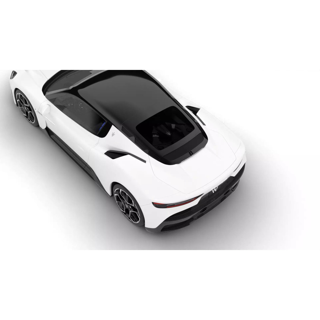 Maserati MC20 3D Model – High Poly Rigged Supercar, FBX, OBJ, Blender - View 13