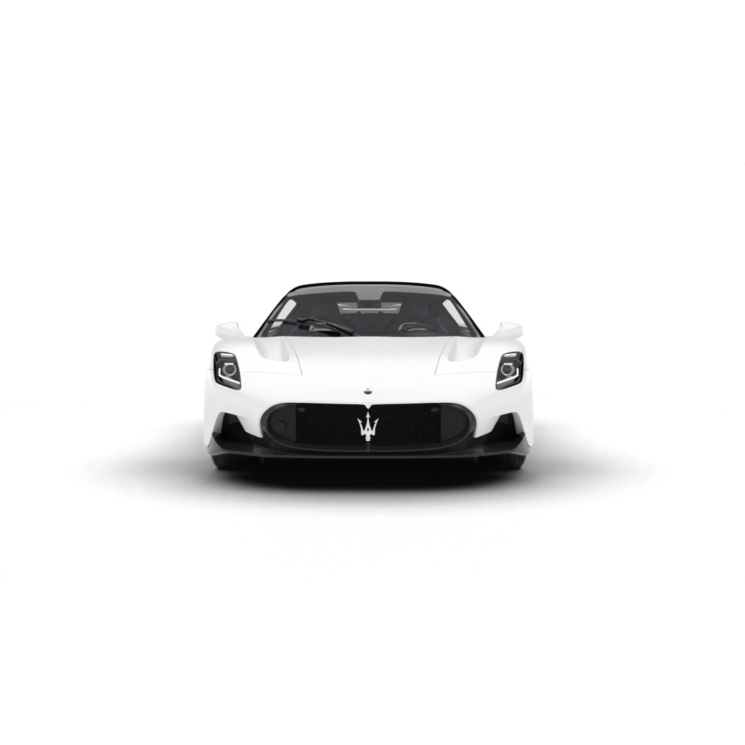 Maserati MC20 3D Model – High Poly Rigged Supercar, FBX, OBJ, Blender - View 16