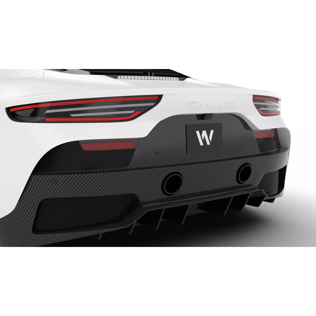 Maserati MC20 3D Model – High Poly Rigged Supercar, FBX, OBJ, Blender - View 18