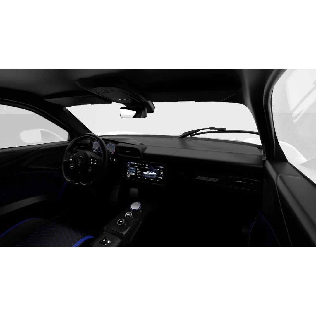 Maserati MC20 3D Model – High Poly Rigged Supercar, FBX, OBJ, Blender - View 23