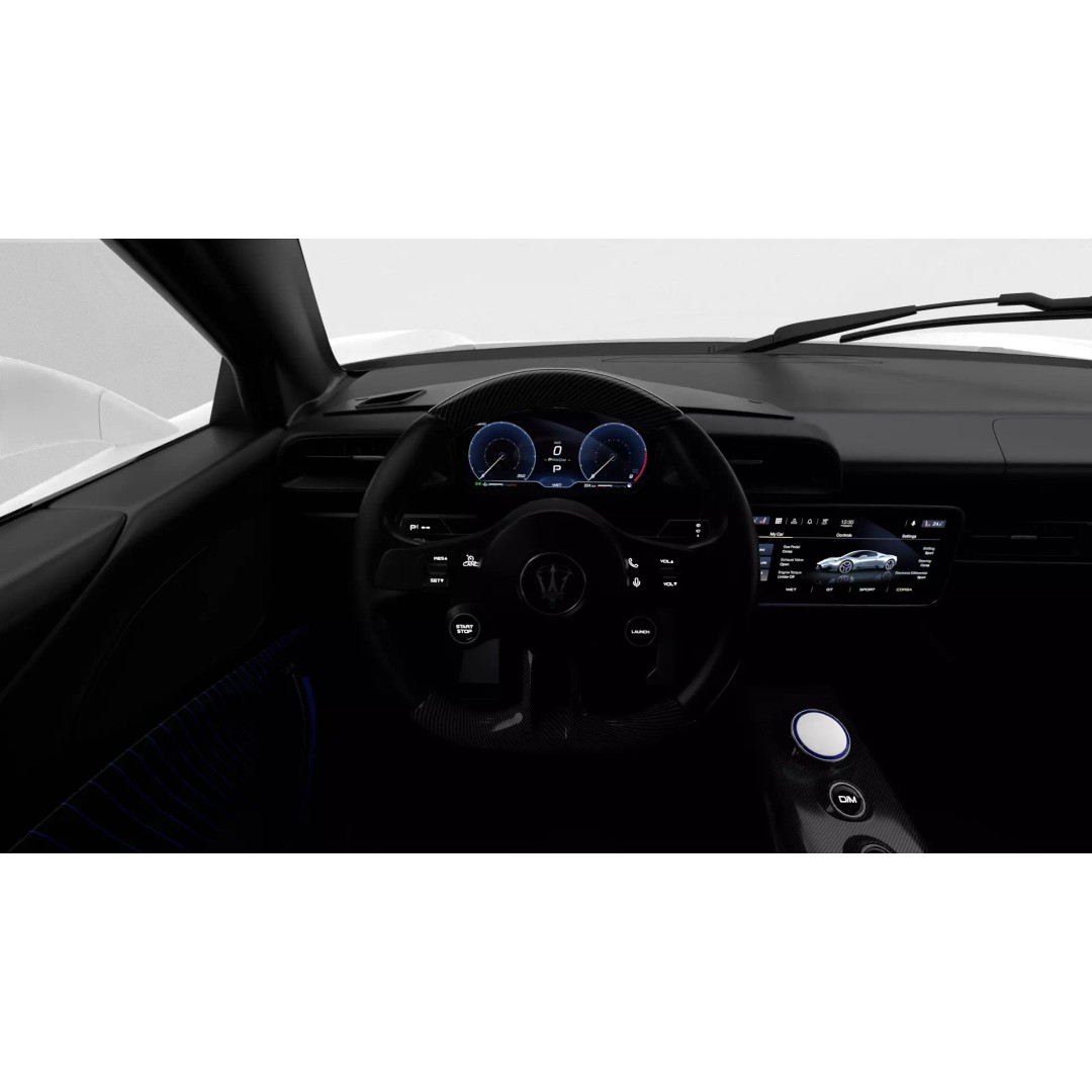 Maserati MC20 3D Model – High Poly Rigged Supercar, FBX, OBJ, Blender - View 26