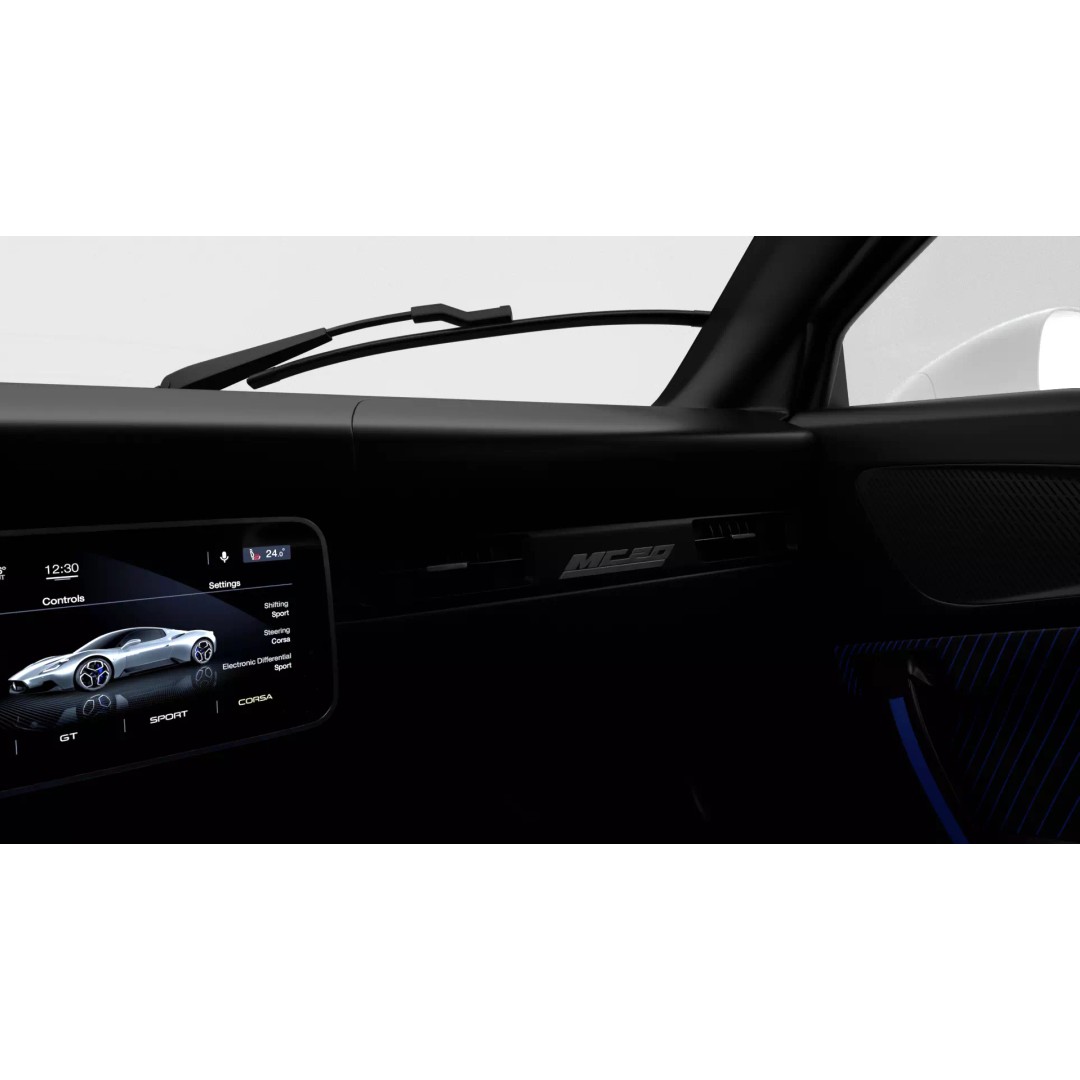 Maserati MC20 3D Model – High Poly Rigged Supercar, FBX, OBJ, Blender - View 27