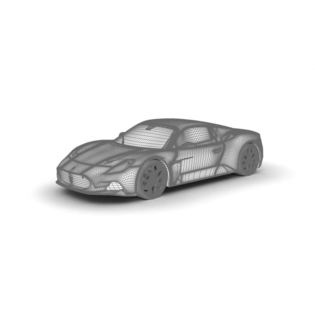 Maserati MC20 3D Model – High Poly Rigged Supercar, FBX, OBJ, Blender - View 29
