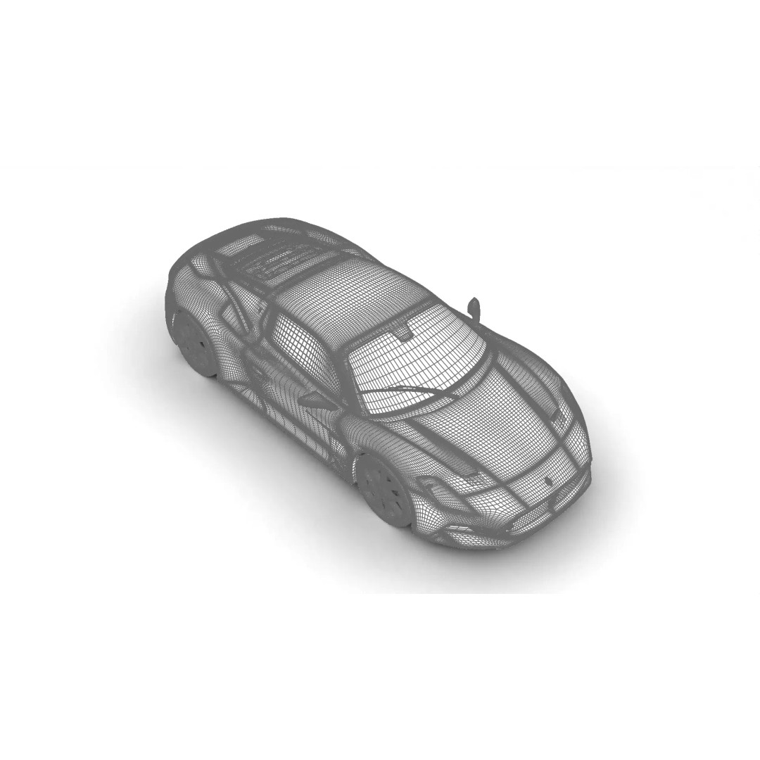 Maserati MC20 3D Model – High Poly Rigged Supercar, FBX, OBJ, Blender - View 37