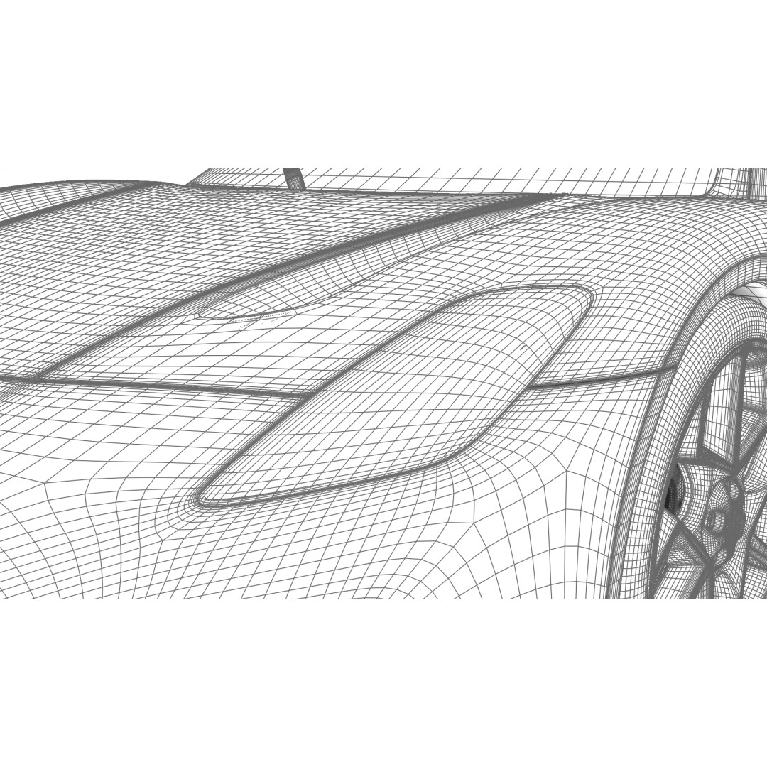 Maserati MC20 3D Model – High Poly Rigged Supercar, FBX, OBJ, Blender - View 45