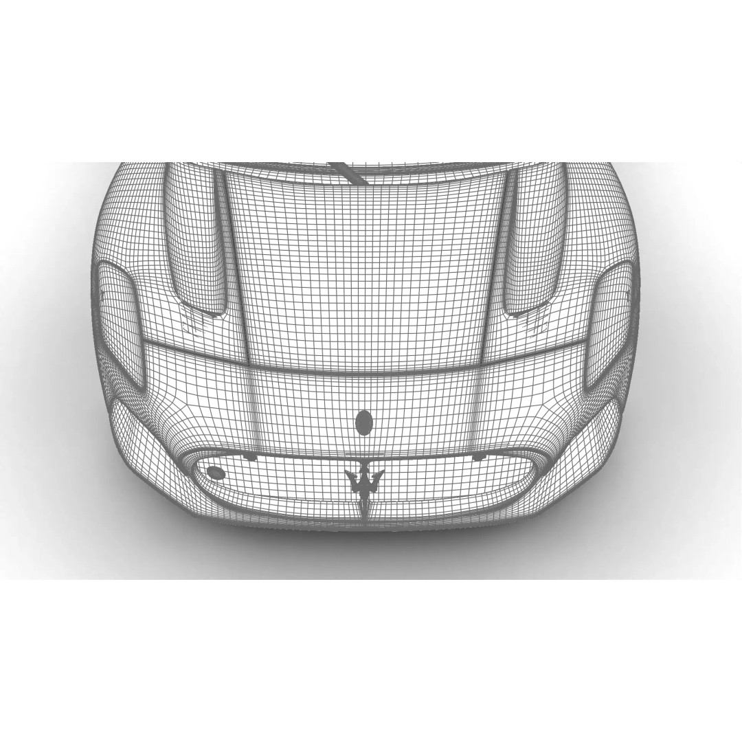 Maserati MC20 3D Model – High Poly Rigged Supercar, FBX, OBJ, Blender - View 46
