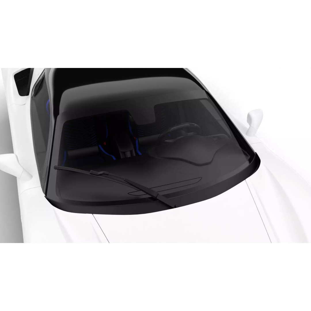 Maserati MC20 3D Model – High Poly Rigged Supercar, FBX, OBJ, Blender - View 9