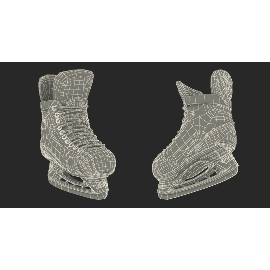 Hockey Player 3D Model – High Poly Rigged Character, FBX, OBJ