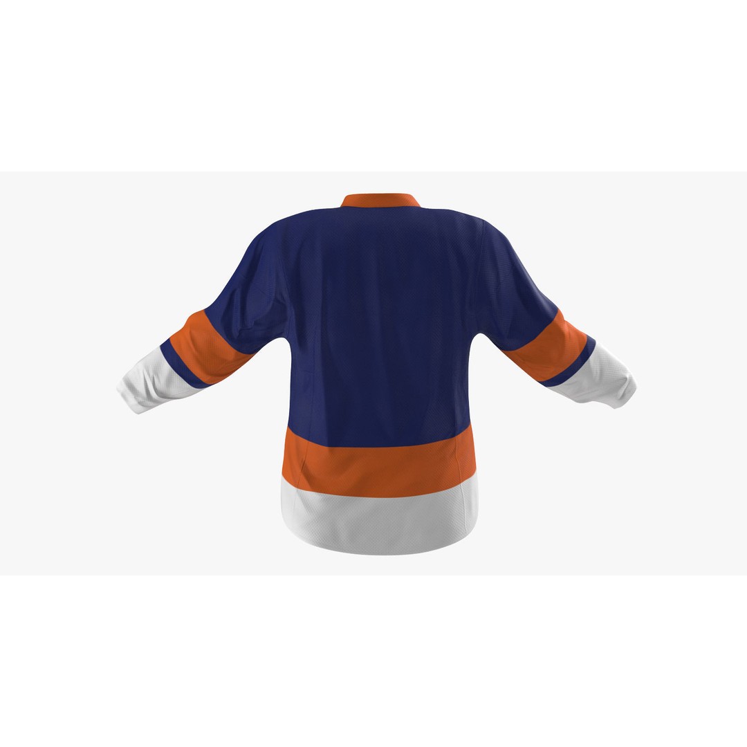 Hockey Player 3D Model – High Poly Rigged Character, FBX, OBJ - View 16