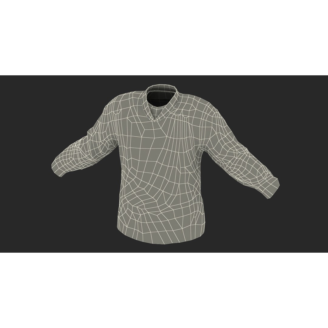 Hockey Player 3D Model – High Poly Rigged Character, FBX, OBJ - View 39