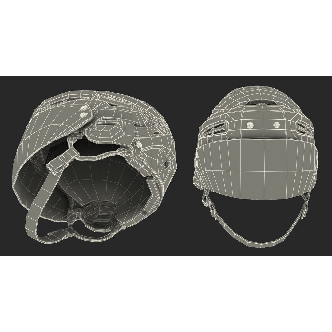 Hockey Player 3D Model – High Poly Rigged Character, FBX, OBJ - View 46