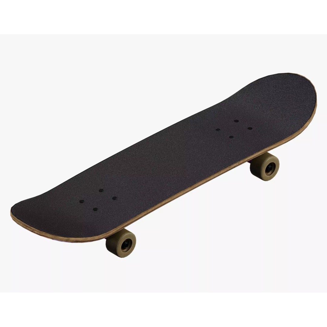 Y2K Skateboard 3D Model – Low Poly PBR Game Asset, FBX, OBJ - View 24