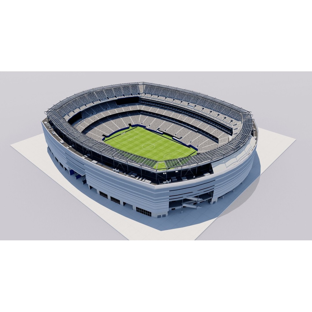 MetLife Stadium 3D Model – High Poly Sports Arena, FBX, OBJ, PBR - View 4
