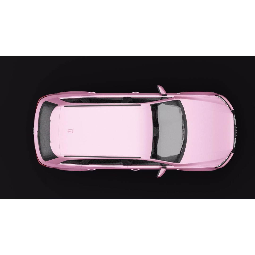 Audi Q7 TFSI e Pink 3D Model – Rigged Game-Ready Asset, FBX, OBJ - View 6