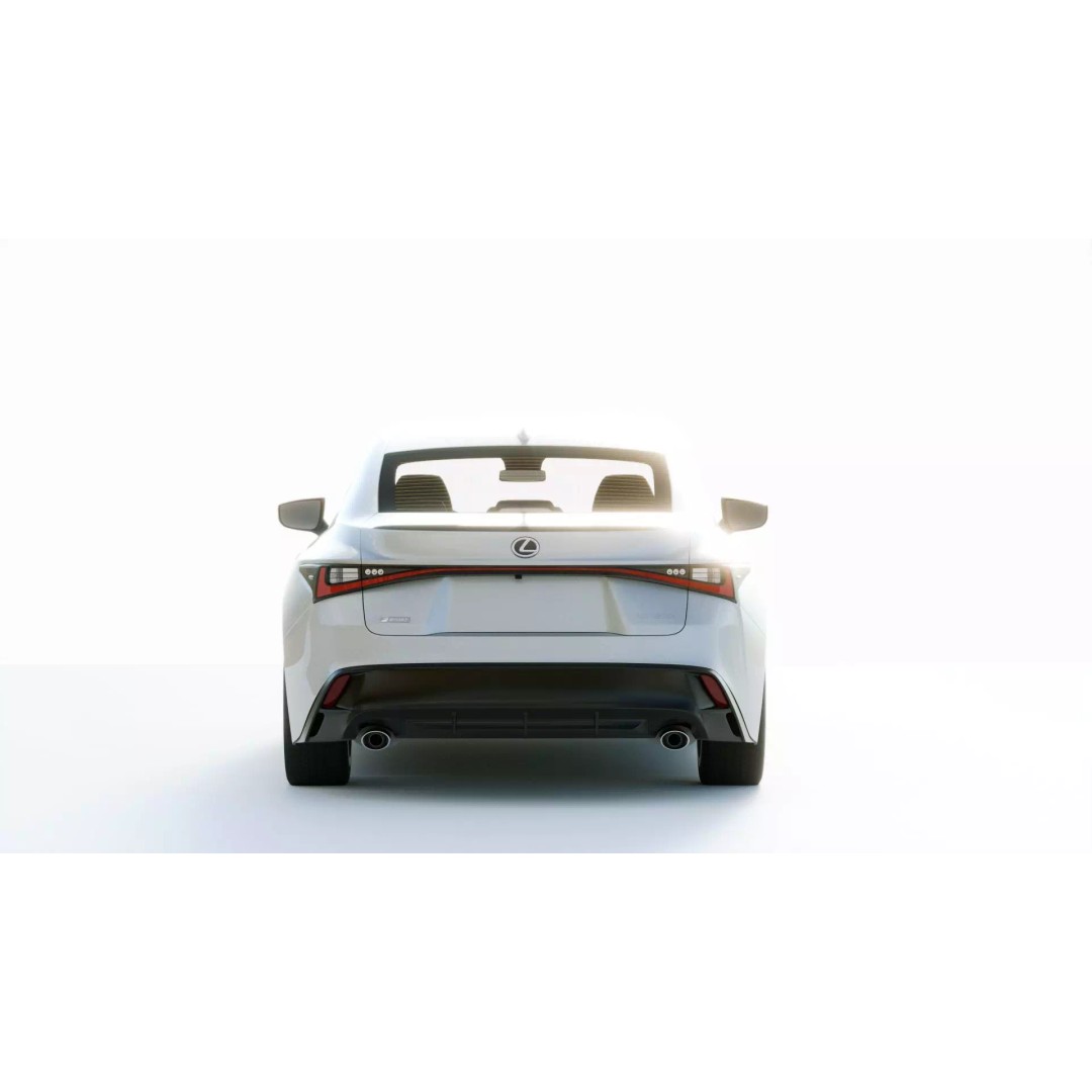 Lexus IS F Sport 2021 3D Model – High Poly Vehicle with Textures, FBX - View 10