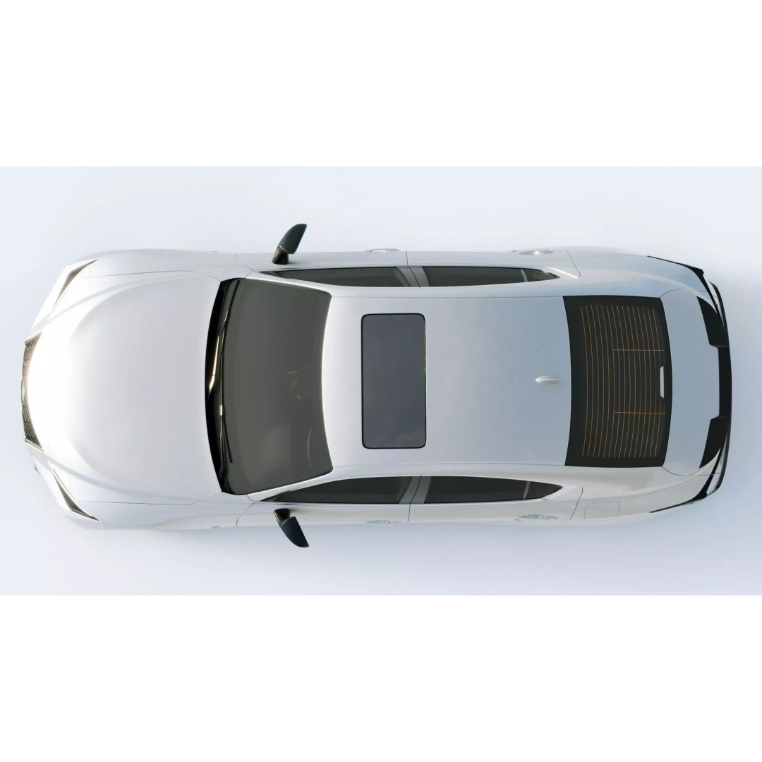 Lexus IS F Sport 2021 3D Model – High Poly Vehicle with Textures, FBX - View 16